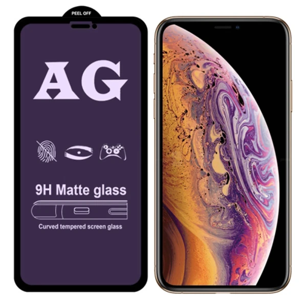 İPhone 11 Pro  Anti Blue Light 3D Full Cam Ekran Koruyucu-(5775)