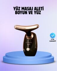 Yüz Masaj Aleti Boyun ve Yüz EMS Güzellik Cihazı Cilt Sıkılaştırma Cilt Gençleştirme Cihazı
