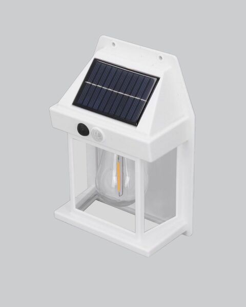 Solar Sensörlü Dış Mekan Lamba 3 Işık Modlu ve IP65 Dayanıklı