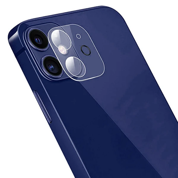 GOR İPhone 12 Mini 5.4 Best Full Tempered Cam Kamera Koruyucu 2Adet Set-(5775)