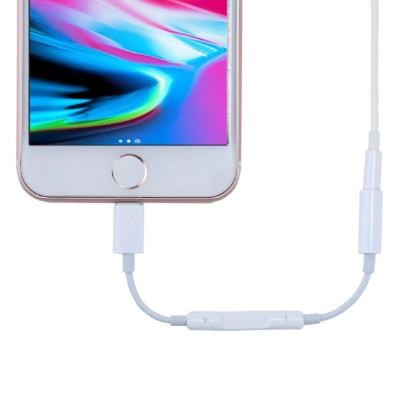 Ally Mh020 İPhone 14-13-12-11 Lighting 3.5mm Kulaklık Jakı Adaptörü-(5775)