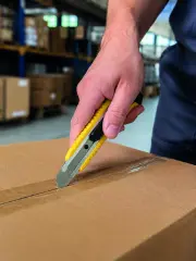 Profesyonel 5’li Metal Falçata Seti Çelik Gövdeli Maket Bıçağı Koli ve Karton Kesici