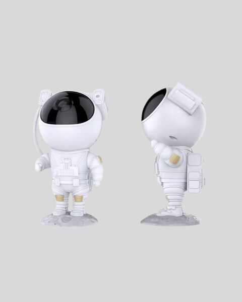 Bluetooth Müzikli Astronot Projeksiyon Lambası Yıldız ve Ay Efektli