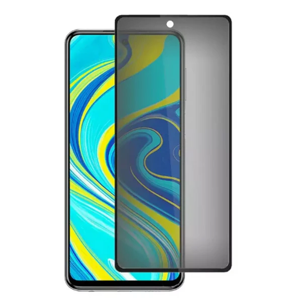 Redmi Note 9S / Note 9 Pro 3D Full Privacy Gizlilik Cam Ekran Koruyucu-(5775)