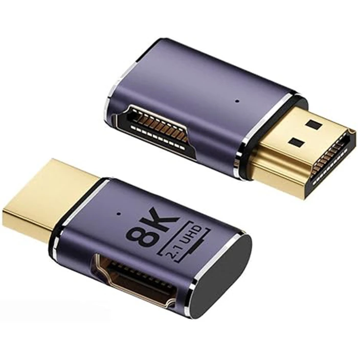 ALLY HDMI To HDMI 8K 2.1UHD Mıknatıs Başlıklı Çevirici Otg Adaptör-(5775)