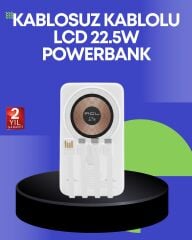 Çoklu Kablo Çıkışlı Taşınabilir Powerbank Kompakt Tasarım