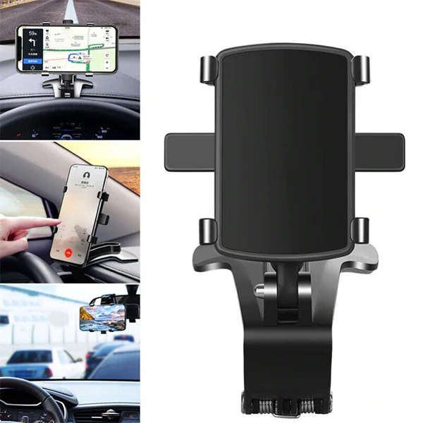 ALLY 360 Dönerli  Mouth Oto-Araç Torpido Uzeri Telefon Tutucu-(5775)