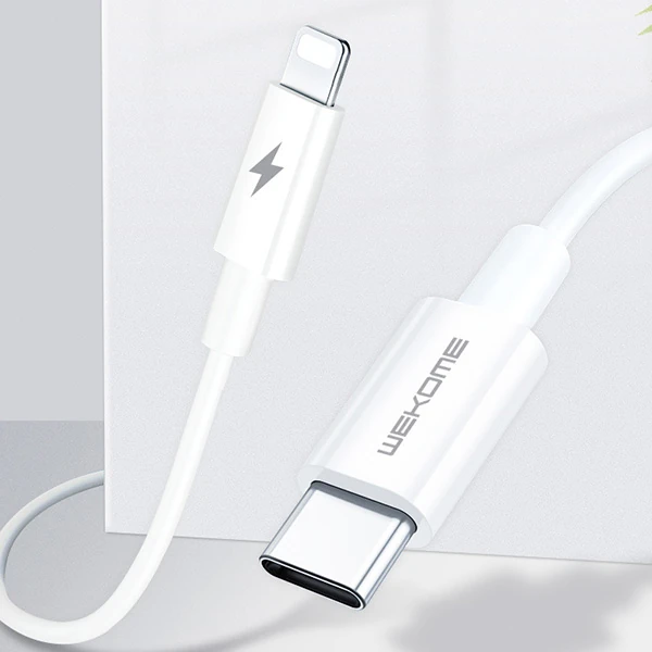 Wekome TYPE-C TO iPhone PD 20W Hızlı Şarj Kablosu 1.2M-(5775)