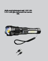 Outdoor ve Acil Durum İçin Güçlü LED El Feneri