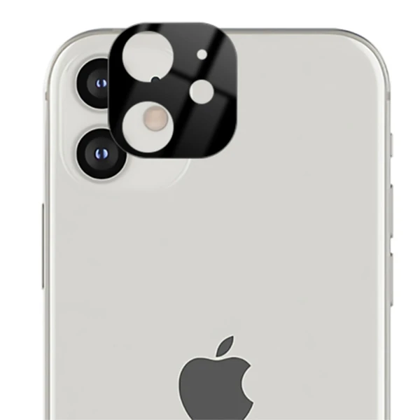İPhone 12 Mini 3D full Kaplama Tempered Cam Kamera Koruyucu-(5775)