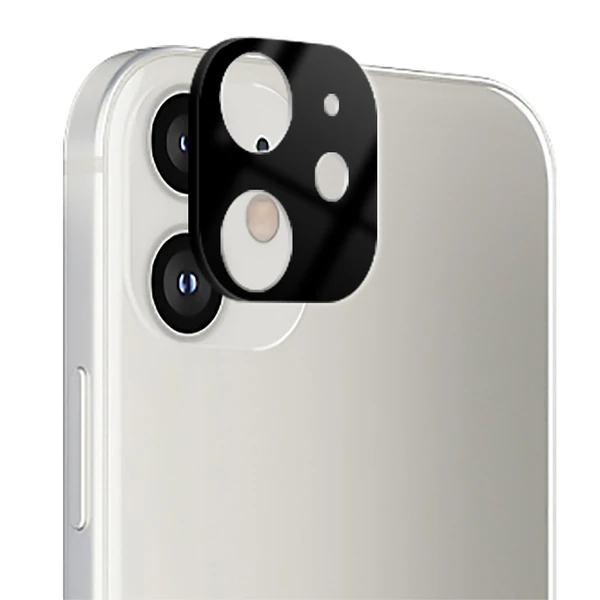 İPhone 12 Mini 3D full Kaplama Tempered Cam Kamera Koruyucu-(5775)