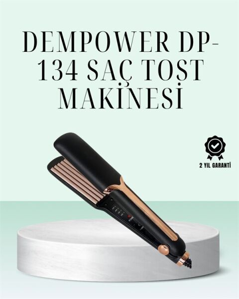 DEMPOWER DP-134 – Isı Ayarlı Saç Şekillendirme Deneyimi