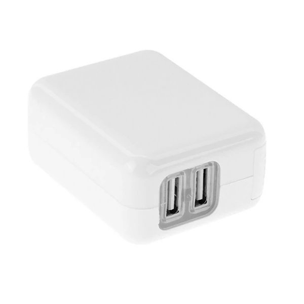 Haweel Universal Seyahat Şarj Adaptör İPhone Ve 1 Mikro Usb Şarj Kablosu Set-(5775)