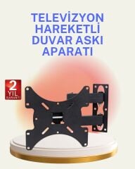 Hareketli TV Duvar Askı Aparatı 22–49 İnç Uyumlu
