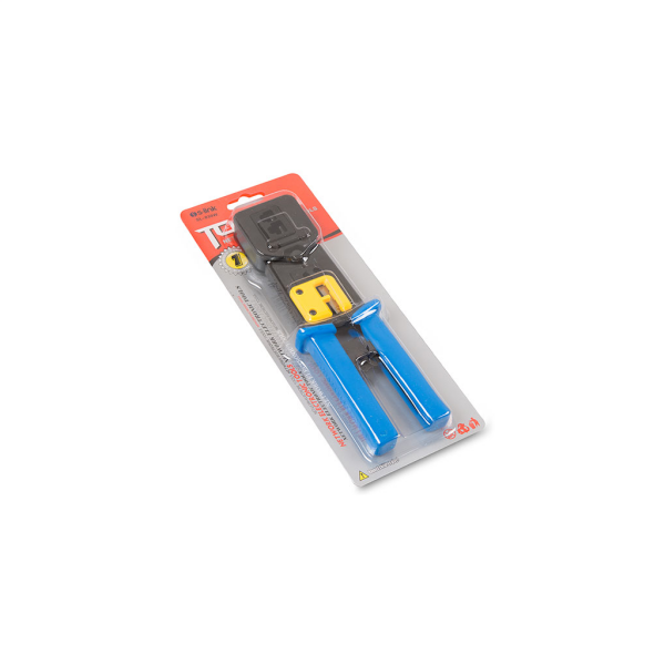 S-LINK SL-830W RJ45/RJ11 ikili Pense  Yeni Nesil Kablo Ucu Konnektör Sıkma Pensesi(1923)