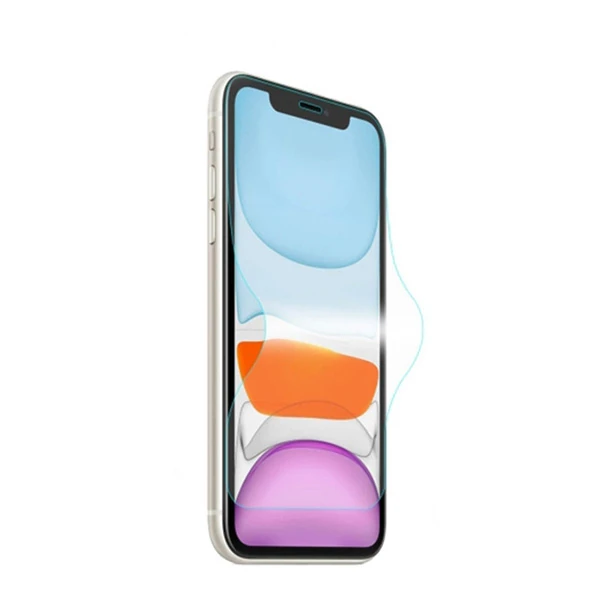 GOR İPhone 11 Pro Max 6.7 HD Ekran Koruyucu Jelatin 5 Adet Set-(5775)