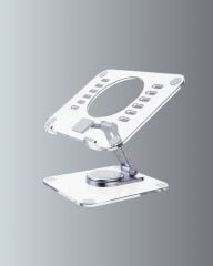 Ayarlanabilir Şeffaf Tablet Standı Kaymaz Silikon Tabanlı