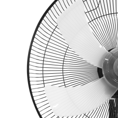 EVEREST FAN11 SİYAH CoolAir 3 Kademeli Hız 40cm 5 Kanat Pervane ve Çerçeve 45W Otomatik Salınım Yükseklik Ayarlı Vantilatör(1923)