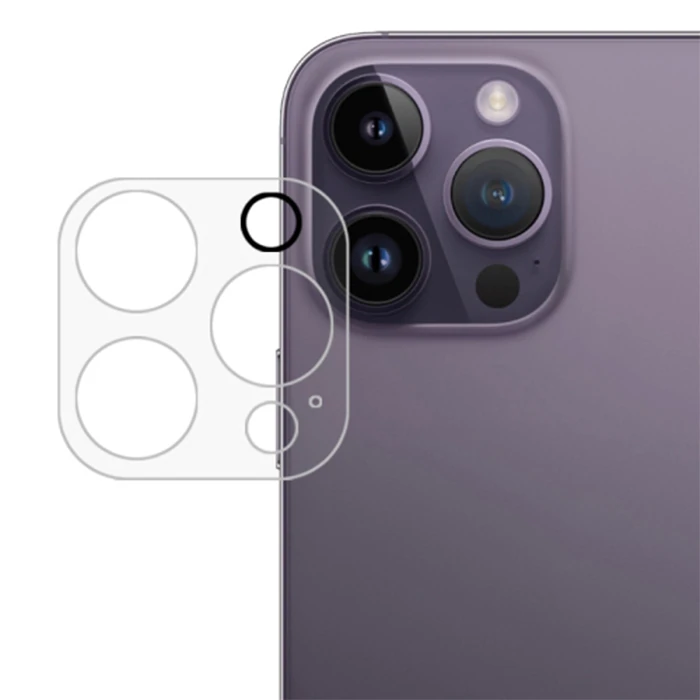 Ally iPhone 15 Pro-15 Pro Max Premium Kamera Lens Koruma Camı-(5775)