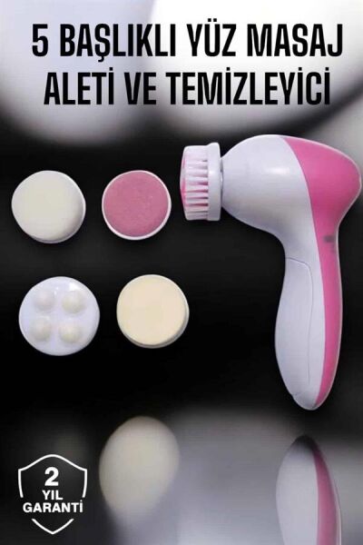 5 Fonksiyonlu Kablosuz Yüz Temizleme Cihazı ile Derinlemesine Cilt Bakımı
