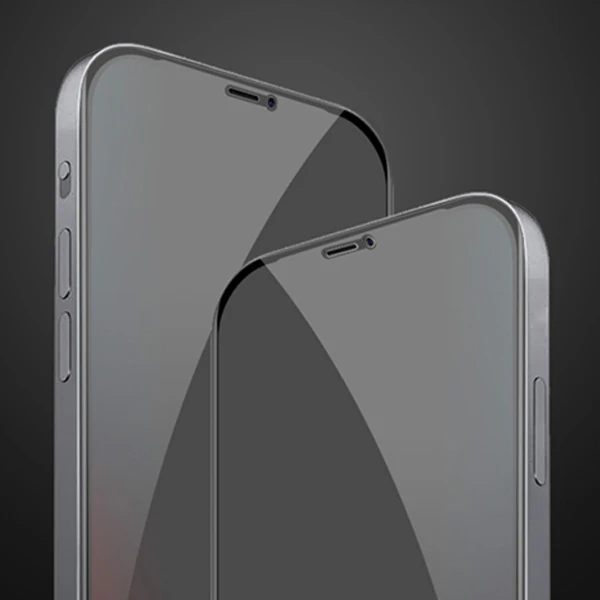 ALLY İPhone 1212 PRO 6.1 3D Full Privacy Gizlilik Cam Ekran Koruyucu Anti-Spy-(5775)