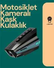 GoLook Destekli Motosiklet Kask Kamerası – 50 Saat Pil Geniş Açı (Kopya)