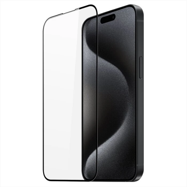 Dux Ducis iPhone 15 Plus Full Kaplama Tempered Cam Ekran Koruyucu-(5775)