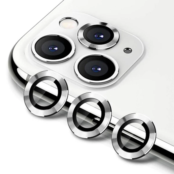 ALLY İPhone 11 Pro-11 Pro max Kamera Lens Koruyucu Aluminium 3 adet-(5775)