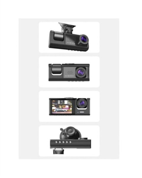 G-Sensör ve Hareket Algılama Destekli 1080p Araç İçi Güvenlik Kamerası