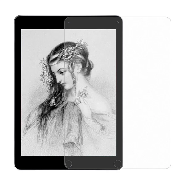 ALLY İPad 9.7 İnch Paper Like Film Darbe Emici Pet Ekran Koruyucu iPad 5/6/7/8-(5775)