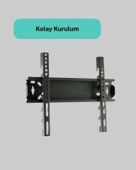 32-42 İnç TV Askı Aparatı Kolay Kurulum Düz ve Kompakt Tasarım