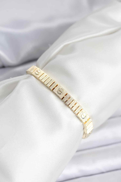 Gold Renk Vip Seri Bileklik 5886