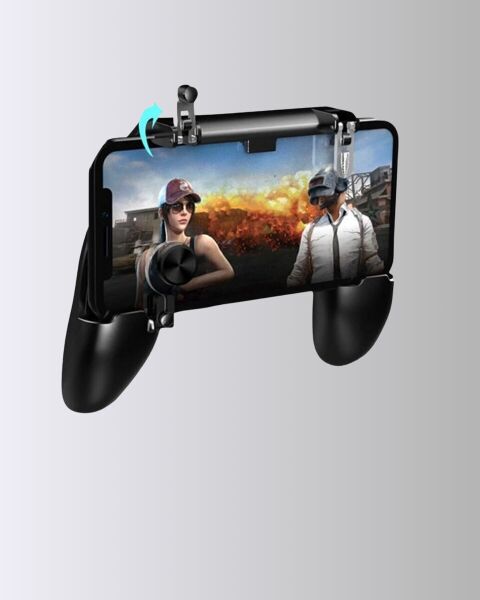 PUBG Mobile İçin Tetikleyicili Joystickli Telefon Gamepadi