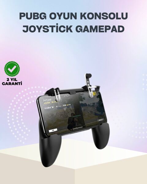 Mobil Oyunlar İçin Joystickli Ergonomik Gamepad Kontrol Cihazı
