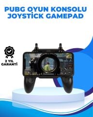 Joystickli ve Tetikleyicili PUBG Mobile Gamepad Oyun Kontrolcüsü