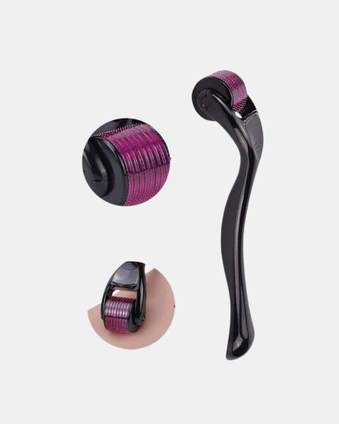 Derma Roller Titanyum İğneli Cilt Yenileyici – Akne Kırışıklık ve Leke Karşıtı