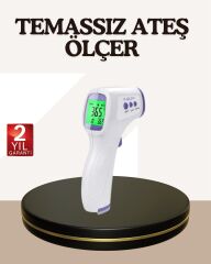Kızılötesi Alından Temassız Ateş Ölçer Akıllı Sesli Uyarı
