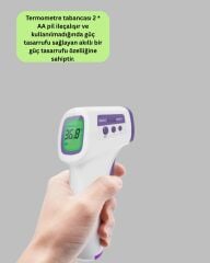 Kızılötesi Alından Temassız Ateş Ölçer Akıllı Sesli Uyarı