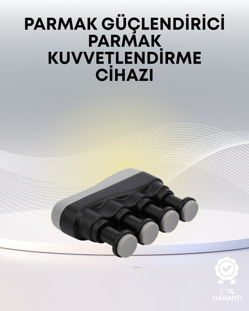 Ergonomik Parmak Egzersiz Aleti El ve Bilek Güçlendirici