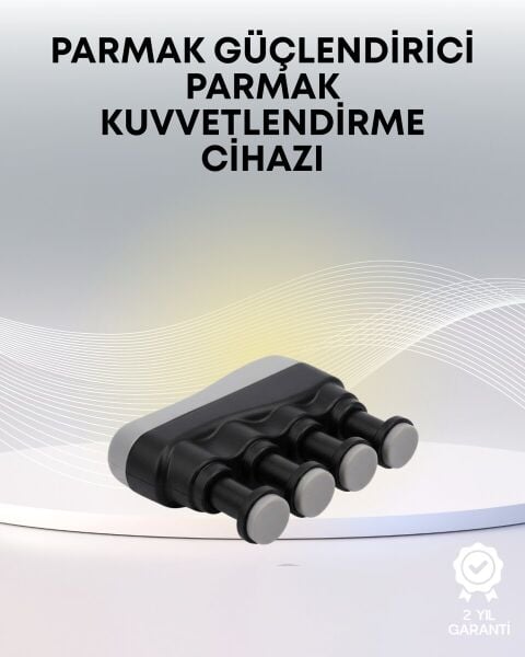Ergonomik Parmak Egzersiz Aleti El ve Bilek Güçlendirici