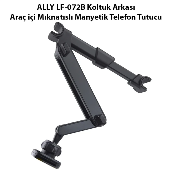 ALLY LF-072B Koltuk Arkası Araç içi Mıknatıslı Manyetik Telefon Tutucu-(5775)