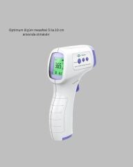 Kızılötesi Temassız Ateş Ölçer LCD Ekranlı Hassas Termometre