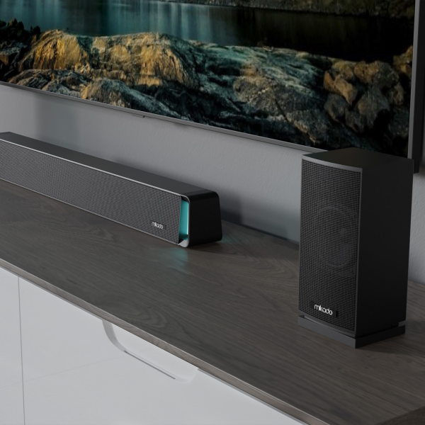 MIKADO MD-SBT35 160W 5+1 Masaüstü BT/AUX/USB/HDMI/OPTICAL Soundbar Siyah Kasa Ev Sinema Sistemi(1923)