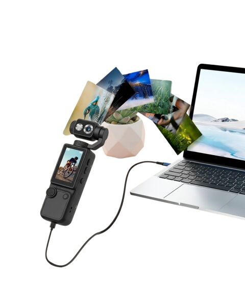 Kompakt 4K Vlog Kamera 2.0 IPS Ekran Otomatik Odaklama ve Stereo Ses Kayıtlı