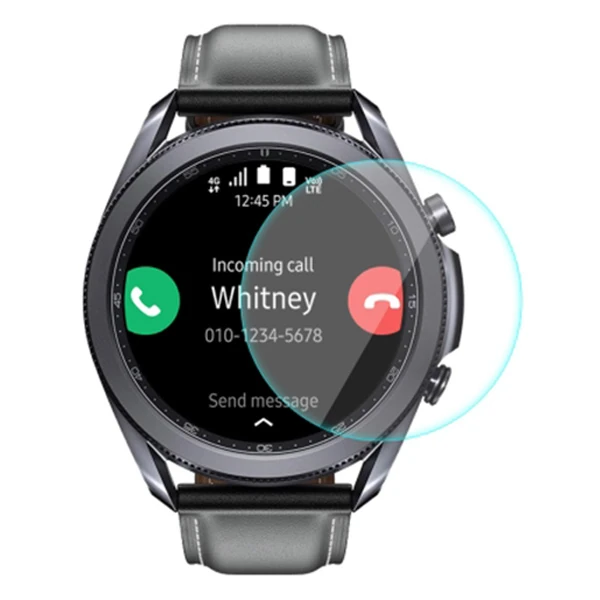 Ally Sm Galaxy Watch 3 45mm Kırılmaz Cam Ekran Koruyucu-(5775)