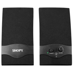 SNOPY SN-84 4W 1+1 Masa Üstü USB SPEAKER (Siyah)(1923)