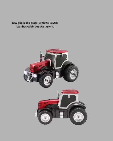 LED Işıklı Kablosuz Bluetooth Hoparlör Güçlü Ses Çıkışı