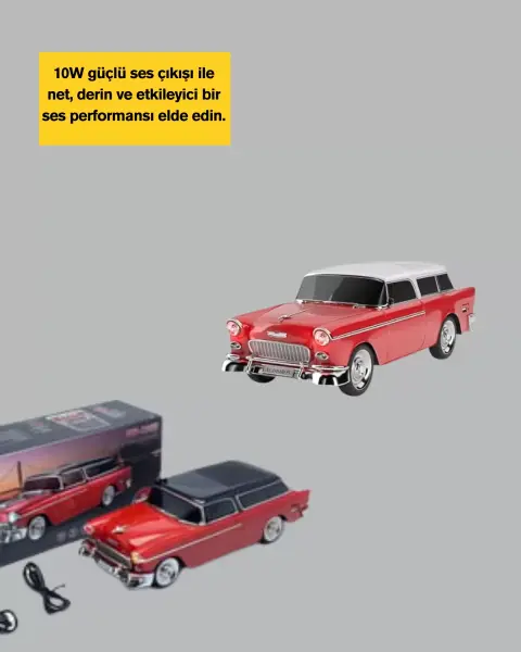 TWS Destekli FM Radyo ve USB Girişli Hoparlör