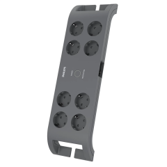 PHILIPS SPN3180A/62 8 Soket Akım Korumalı Priz 900 Joules 2Mt Kablo (Gri)(1923)