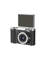 48 MP Kompakt Dijital Kamera 4K Video 8X Zoom ve Flip Ekran Selfie Vlog Uyumlu